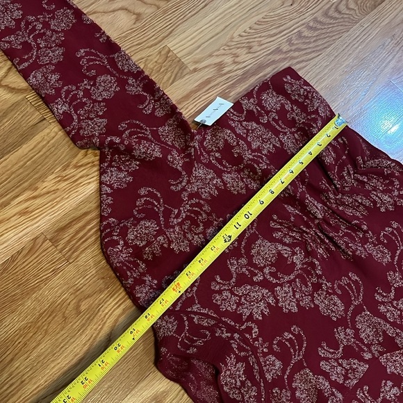 Anthropologie Ruched Mock Neck Sweater Size Medium NWT - Picture 9 of 16